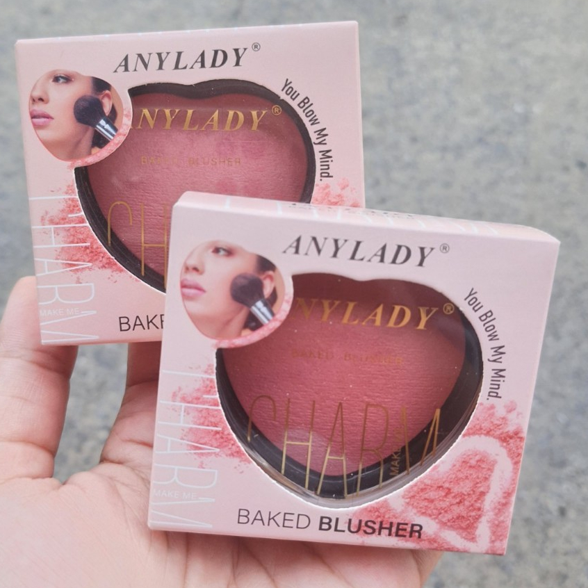 ANYLADY CHAR'M บลัชออนคุกกี้รูปหัวใจ เนื้อละเอียด สีสวยสวยชัด NO.8230A