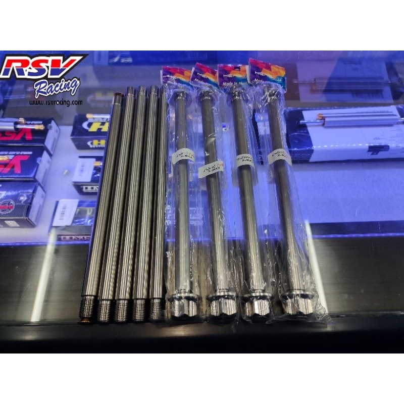 แกนล้อหน้าแต่ง X-max สำหรับใส่กระบอกโช๊คซัพแทงค์ RSV