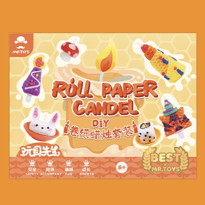 Mr.Toys Roll Paper Candle ทำเทียนจากกระดาษ