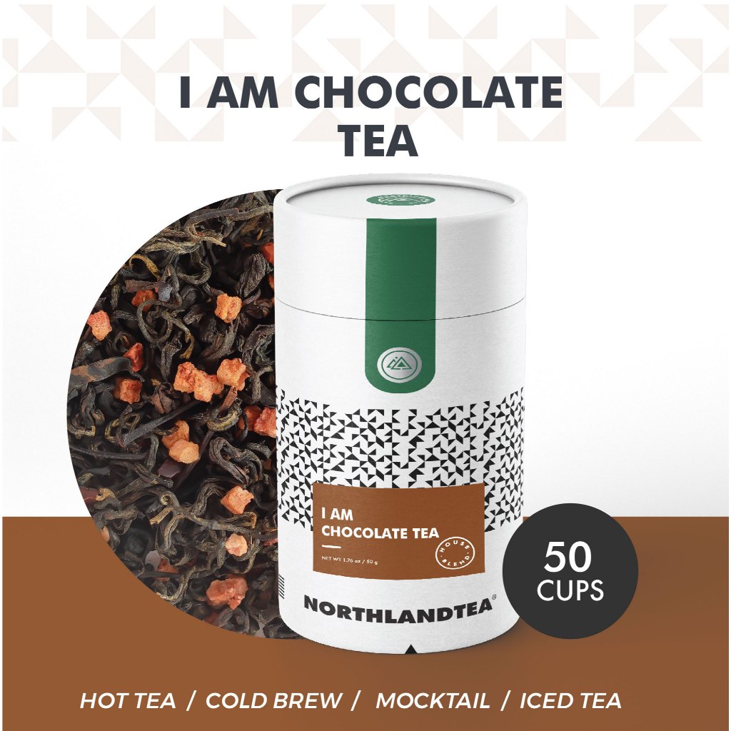 Northlandtea - ชาช็อคโกแลต 50 กรัม (I am Chocolate tea) HOT & ICED TEA / COLD BREW / MOCKTAIL etc.