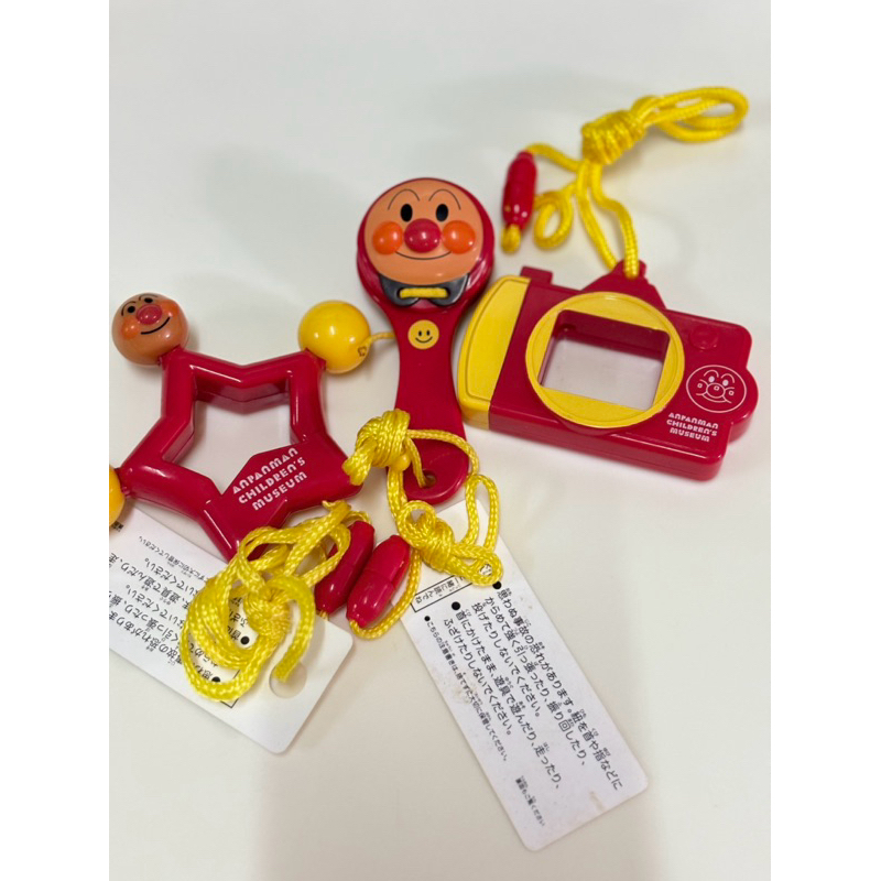 ของเล่นของสะสมอันปังแมน จากAnpanman Children Museum ได้รับรวม3 ชิ้นตามรูป ของญี่ปุ่นมือสอง