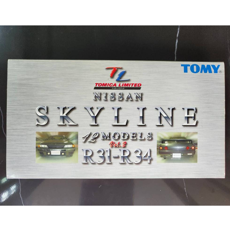 Tomica Limited 1/64 Nissan Skyline 12 Models Vol.2 R31 - R34