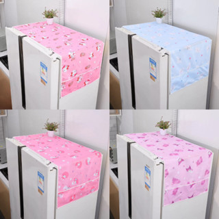 พร้อมส่ง💕 ผ้าคลุมตู้เย็นลายการ์ตูน (56x120cm) คิตตี้ | Bluer…