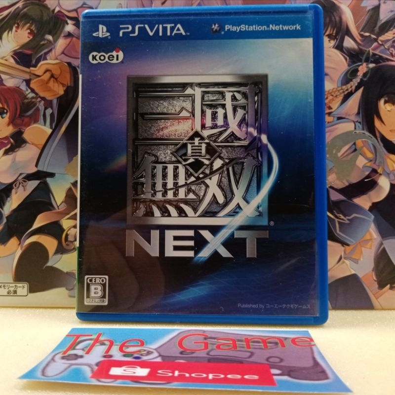 (PSVITA)​ ตลับ​เกมส์​ PSVITA​ Shin Sangoku Musou Next