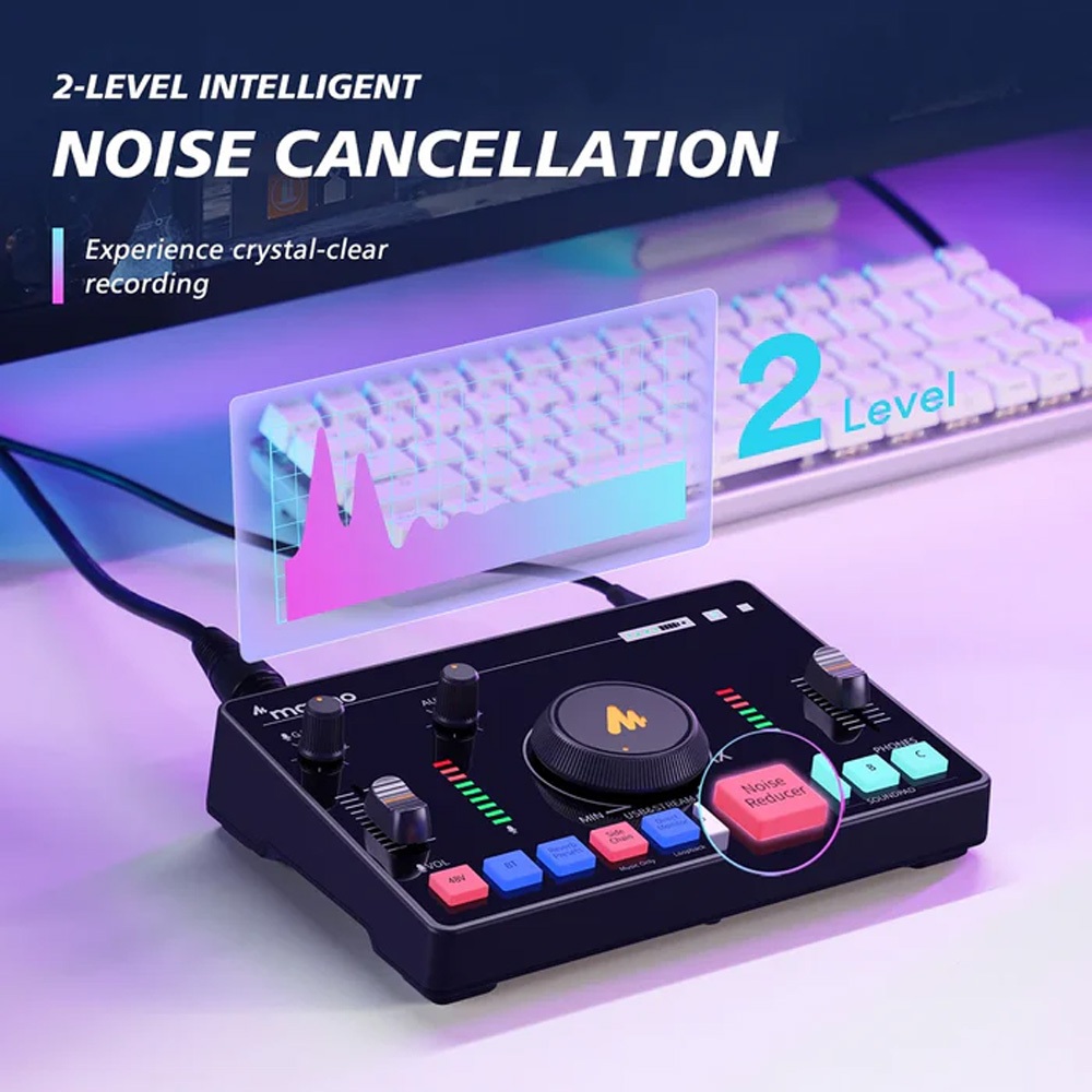 (ส่งด่วนจากไทย) Maono AMC2 NEO / Maono AU-AM200 ประกันศูนย์ไทย 1ปี Maonocaster Podcast Mixer AMC 2 AM 200