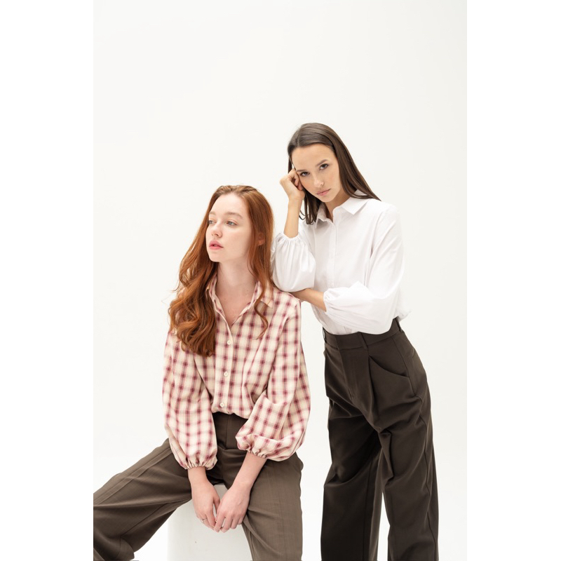 Double y – Molto shirt เสื้อเชิ้ตแขนพอง