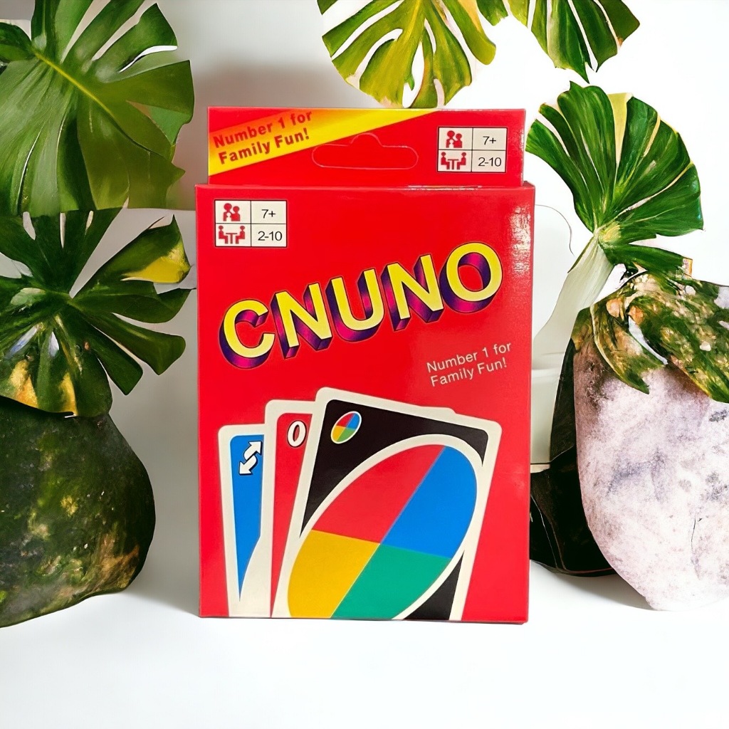 การ์ด CNUno การ์ดเกม เล่นได้ถึง2-9 คน Card Game