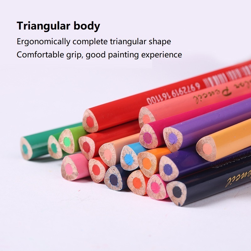 Giorgione 12 สี ชุด Professional Color Pencils อุปกรณ์ศิลปะ ดินสอสีเขียนผ้า ยี่ห้อ Paints For Children - รูปที่ 5