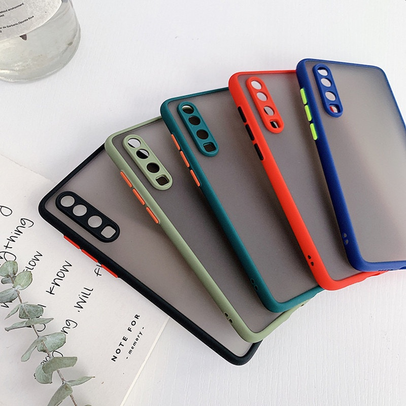 เคสขอบสี เคส For Redmi Note7 / Note8 8pro 10 4G case ใช้สำหรับ เรดมี่