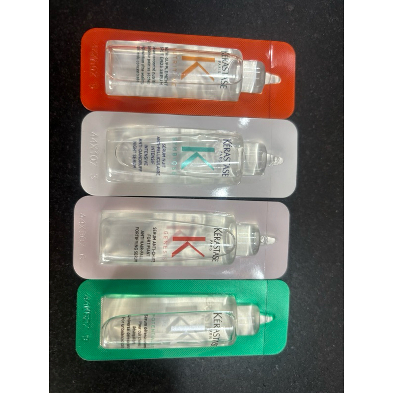 kerastase serum 3.5 ml ขนาดทดลอง เคเรสตาส genesis nutritive nuit