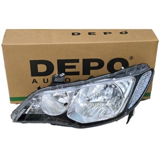 (DEPO) ไฟหน้า HONDA CIVIC FD ซีวิค 2006 2007 2008
