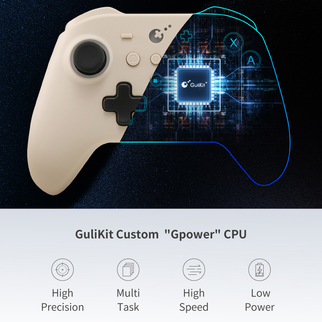 Tinzshop GuliKit NS38 KK3 (Pro) Controller Supports for Switch , Window X-input , Android , iOS จอยกูลิคิท