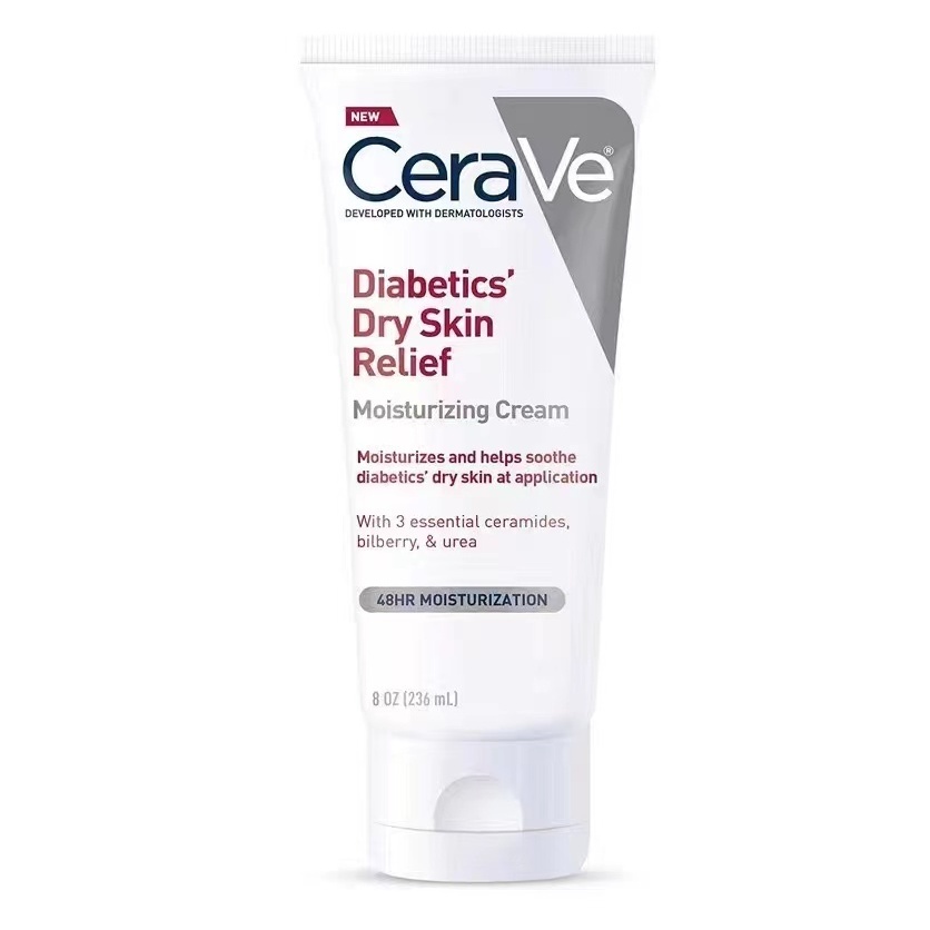 CERAVE DIABETICS DRY SKIN RELIEF MOISTURIZING CREAM 236ML