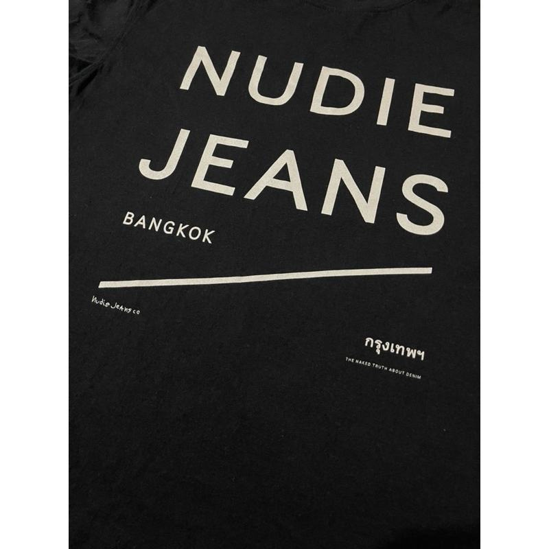 Nudie jeans Bangkok Tshirt มือสอง สภาพใหม่มาก size L