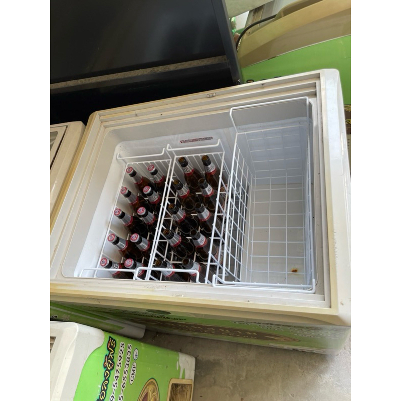 ตะกร้าตู้แช่แข็ง ตะกร้าตู้แช่ไอศกรีม ตะแกรงรับพัสดุหน้าบ้าน ตะกร้าตู้แช่แบบวางพื้น