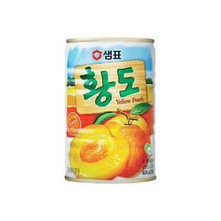sempio white peach ลูกพีชอบ เซมเพียว แบคโด 샘표 백도 400g