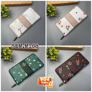 มาใหม่‼️🔥💁🏼‍♀️กระเป๋าสตางค์ใบยาวสำหรับผู้หญิงเป็นลายดอกขนาด …