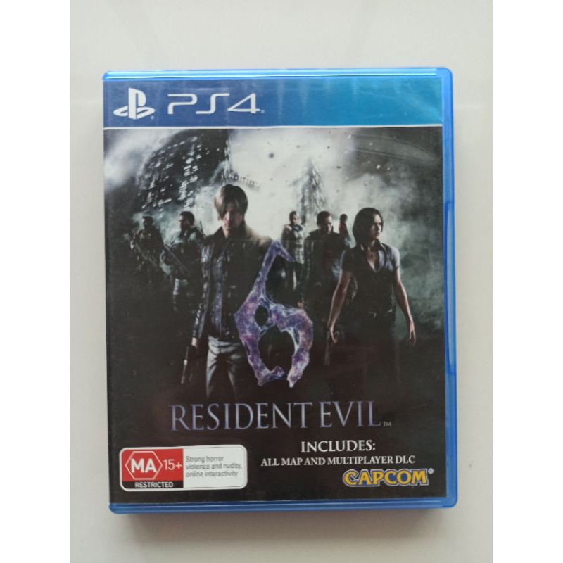 PS4 Games : RE6 RESIDENT EVIL 6 biohazard มือ2
