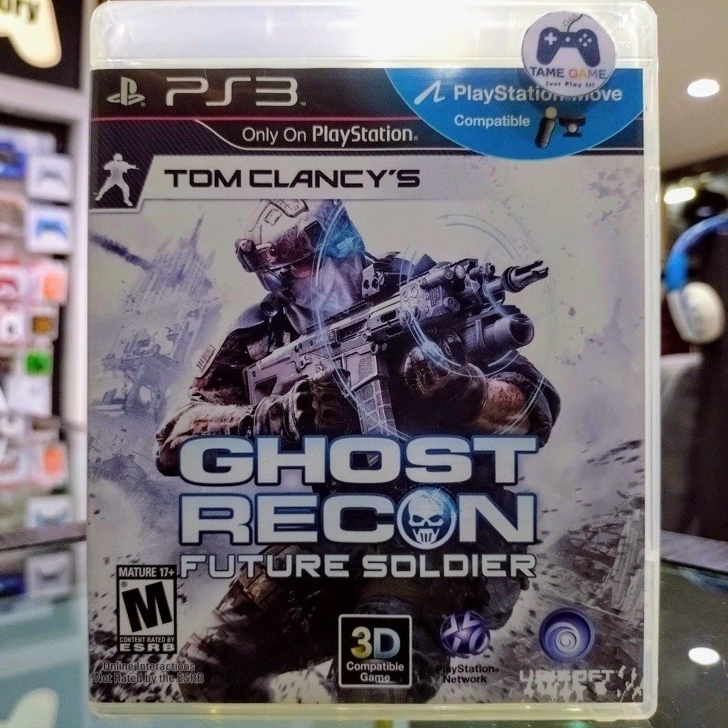 (ภาษาอังกฤษ) มือ2 PS3 Tom Clancy's Ghost Recon Future Soldier แผ่นPS3 เกมPS3 มือสอง (PS Move Game)