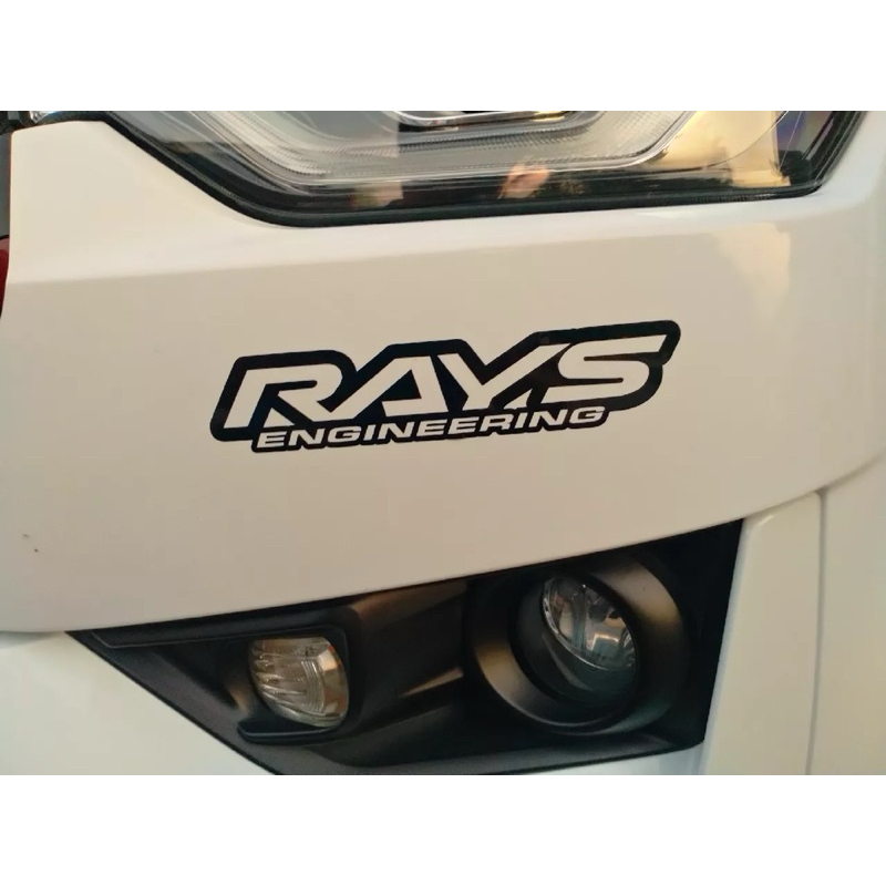 สติกเกอร์ Rays สามารถติดได้ทุกรุ่น มีหลายแบบ หลายขนาด สติกเกอร์แต่งรถ ราคา ถูกที่สุด ดีลบีเคเค แกลเลอรีภาพที่ 7