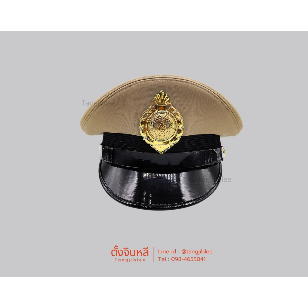 หมวกการรถไฟแห่งประเทศไทย สำหรับชุดกากี