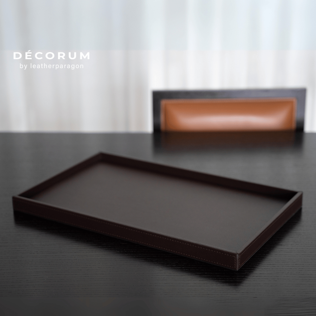 Decorum - Rectangular Tray ถาดสี่เหลี่ยมผืนผ้า PU