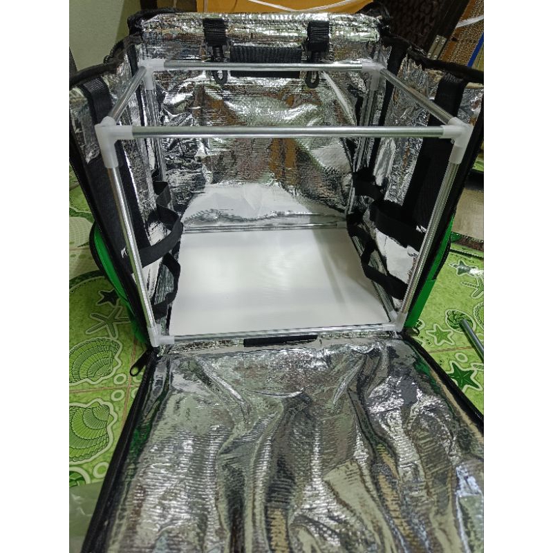 โครงกระเป๋าแกร็บใบกลาง