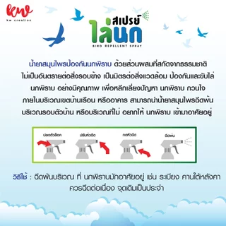 สเปรย์ไล่นกพิราบ สูตรเข้มข้น rwbss10041240567