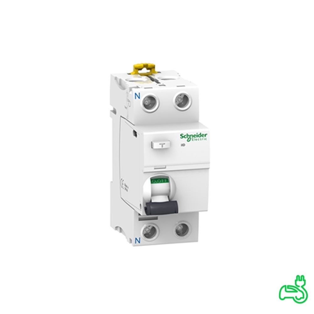 Schneider RCD Type A 2P 40A - Acti9 RCCB iID - อุปกรณ์ป้องกันไฟดูด - A9R51240