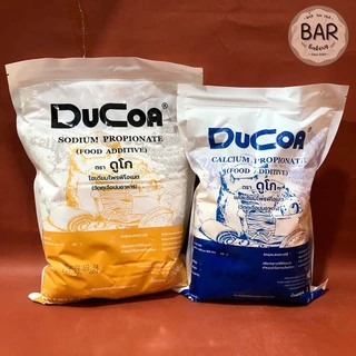 สารกันเชื้อรา ตราดูโก แคลเซียม 1kg./โซเดียม 800g. สำหรับขนมเค้กและขนมปัง(วัตถุเจือปนอาหาร) DUCOA Sodium and Calcium