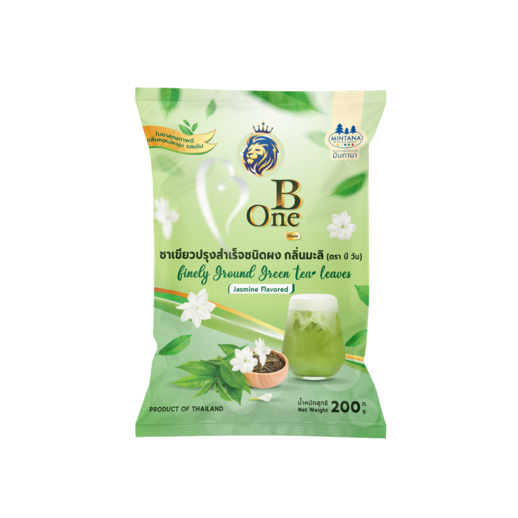 B-One Green Tea (ชาเขียวผงปรุงสำเร็จ ตรา บีวัน)