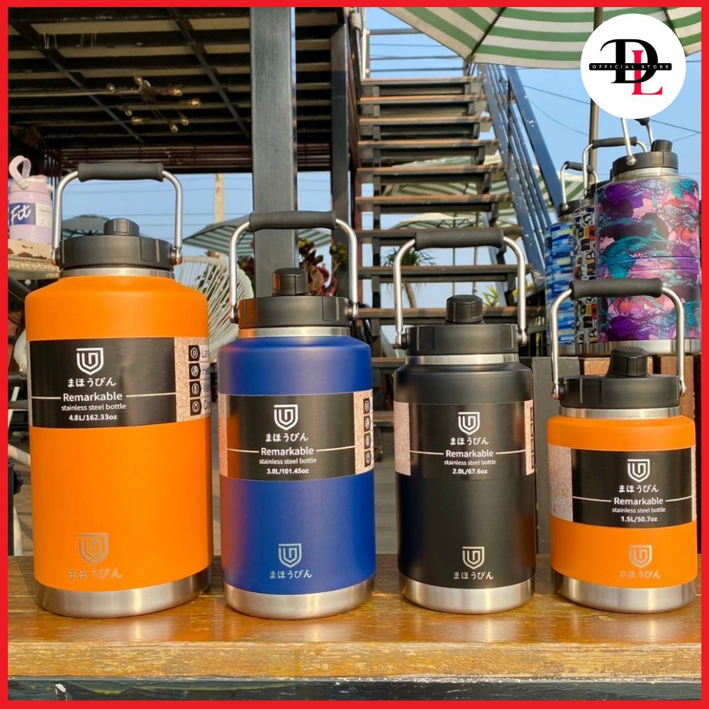 M-30 Mahobin ถังน้ำขนาด 1500/2000/3000/4800/ml.เครื่องใช้ในบ้าน กระติกน้ำขนาดใหญ่