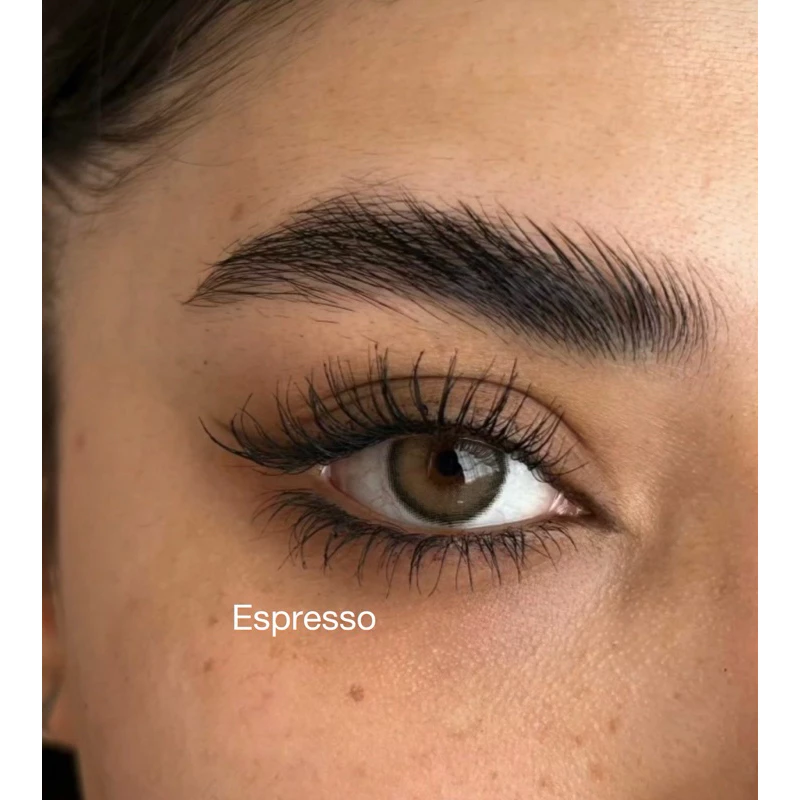 สี Espresso คอนแทคเลนส์สายฝอ (มีค่าสายตา)