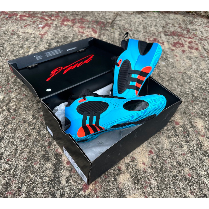 🔥ลดเพิ่ม 15-20% ทักแชทรับโค้ด🔥 Adidas DON ISSUE 5 "Bright Cyan" IE8325 ของแท้ ป้ายไทย