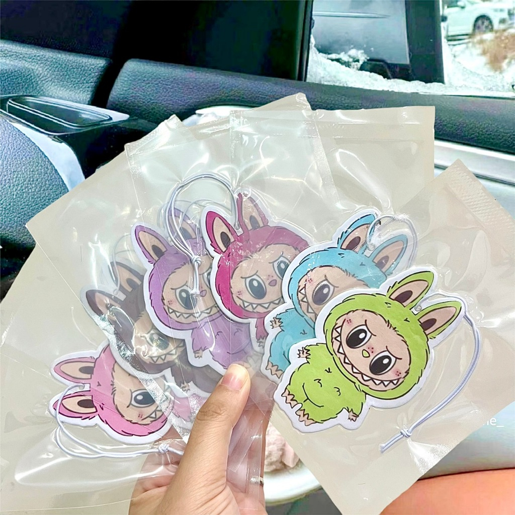 แผ่นปรับอากาศ (สุ่มกลิ่น/สุ่มลาย) แผ่นน้ำหอม ตู้เสื้อผ้า ห้องน้ำ/ห้องนอน ลายการ์ตูนน่ารักๆ