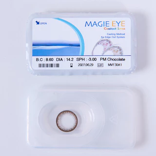 Magie Eye Classic คอนแทคเลนส์เมจิ อาย สีChoco (รายเดือน) Made in Korea