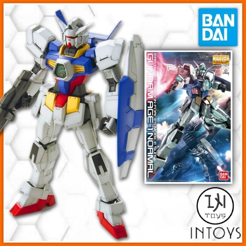 BANDAI - (MG) 1/100 GUNDAM AGE-1 NORMAL ( Gunpla ​/ Gundam Plastic​ Kits)