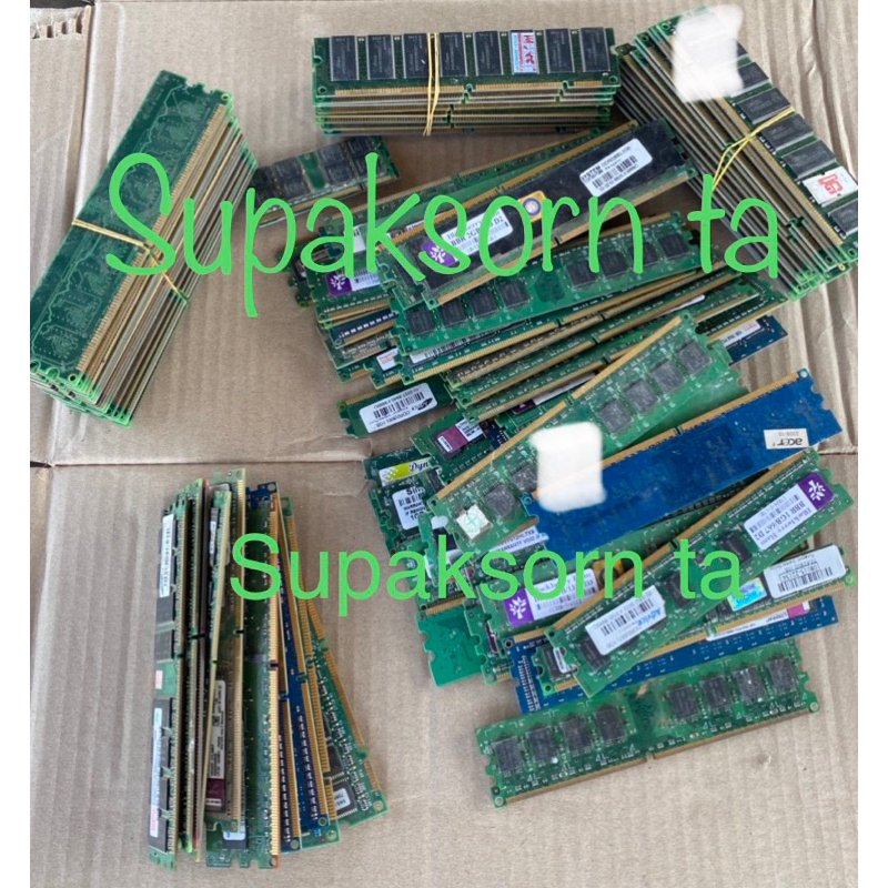 RAM DDR1 512MB  Bus 400 PC3200U 400 Mhz  คละยี่ห้อ