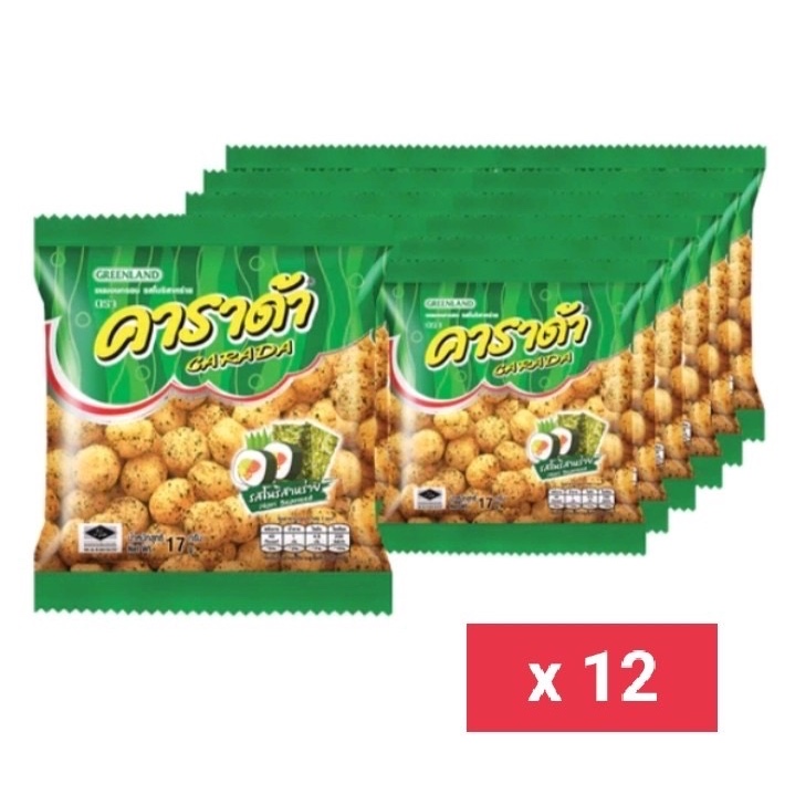 ขนมอบกรอบ คาราด้า รสปลาหมึก&โนริสาหร่าย