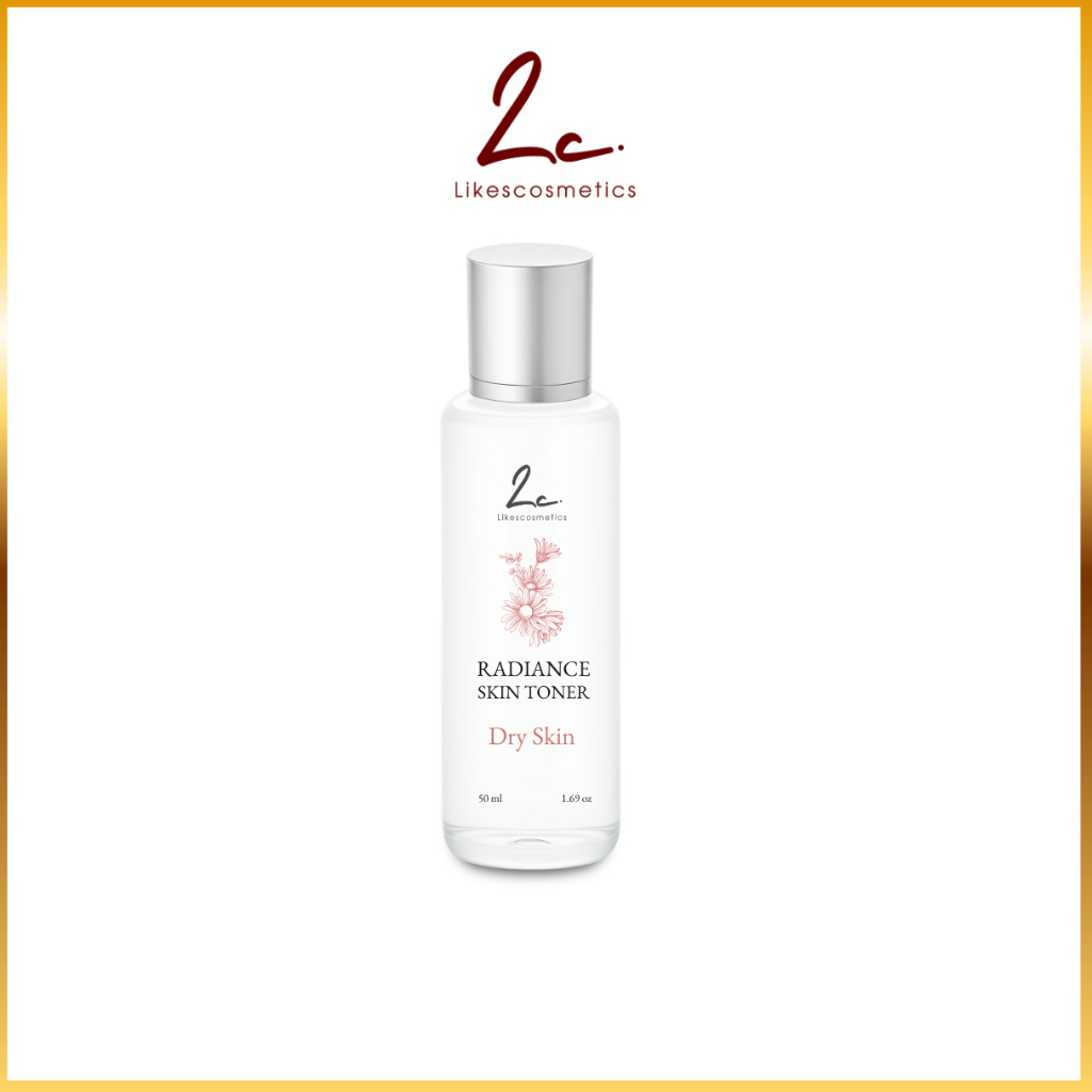 ไลก์ส คอสเมติก Radiance Skin Toner โทนเนอร์สำหรับผิวแห้ง เพิ่มความกระจ่างใส ช่วยผลัดเซลล์ผิว ผิวแพ้ง่ายใช้ได้