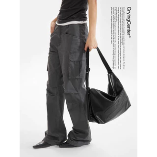 CryingCenter กระเป๋าสะพายข้าง/ครอสบอดี้ Oil Wax Bag (Zipper) 2024