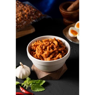 แพ็คเกจใหม่ น้ำพริกหมูกระจกดั่งเดิม ขนาด 500 กรัม
