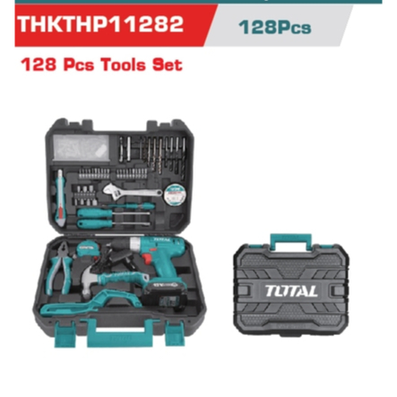 TOTAL ชุดเครื่องมือ 128 ชิ้น #THKTHP11282