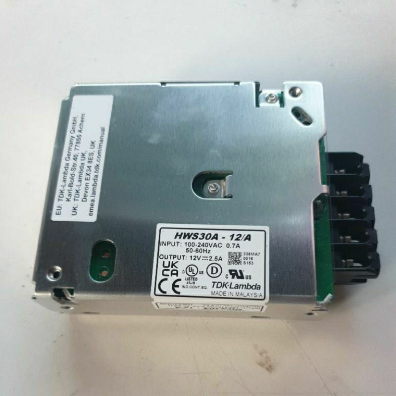 Switching Power Supply 12VDC, 2.5A, 30W, HWS30A-12/A
