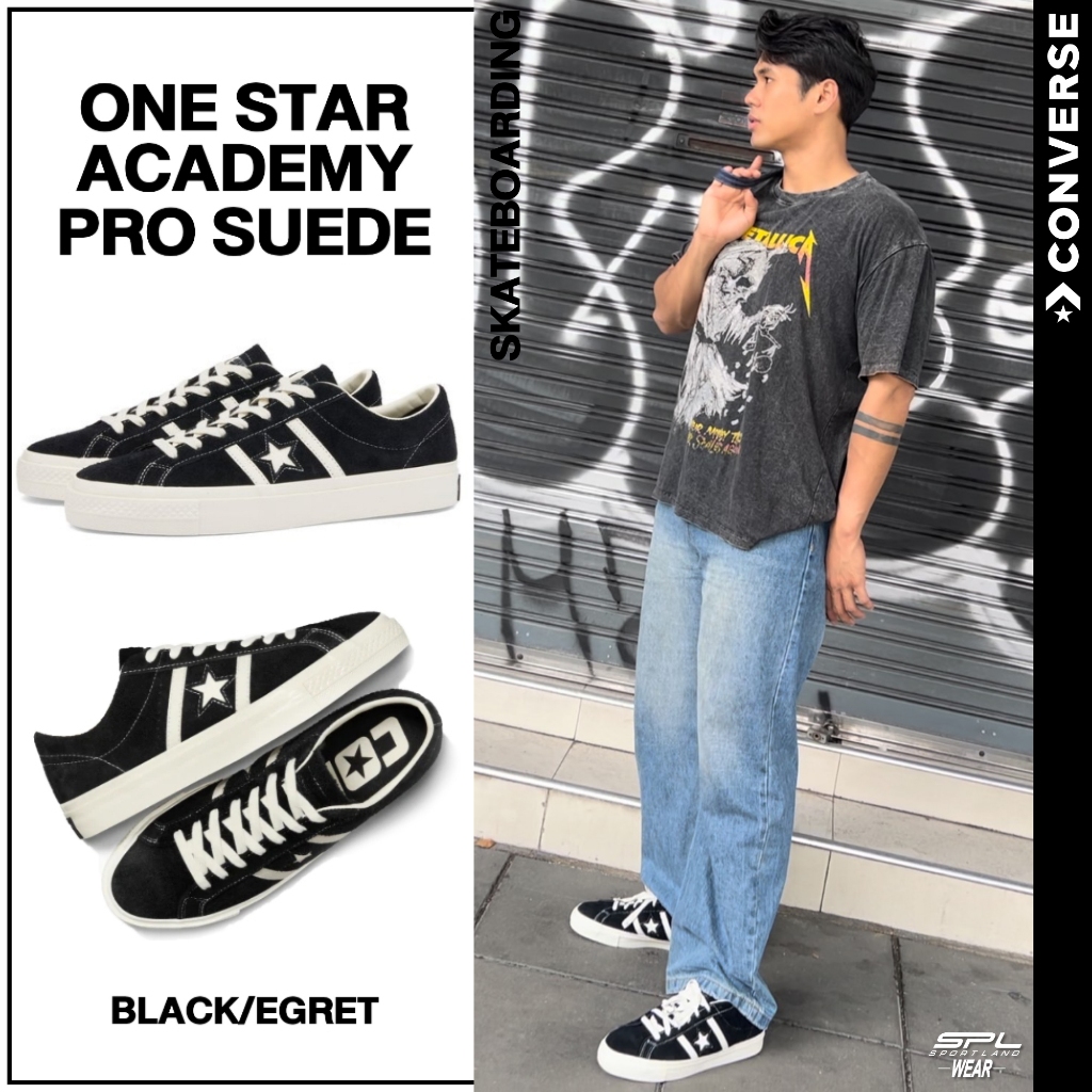 Converse คอนเวิร์ส รองเท้าผ้าใบ รองเท้าสเก็ตบอร์ด M One Star Academy Pro OX A06426CMS4BKXX (3500)