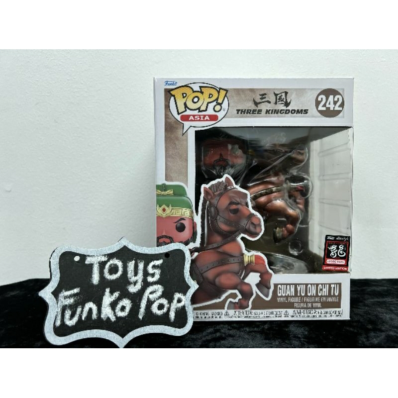 Funko Pop Asia Three Kingdoms : Guan yu On Chi TU 242 สีพิเศษ สีเมทรัลลิค