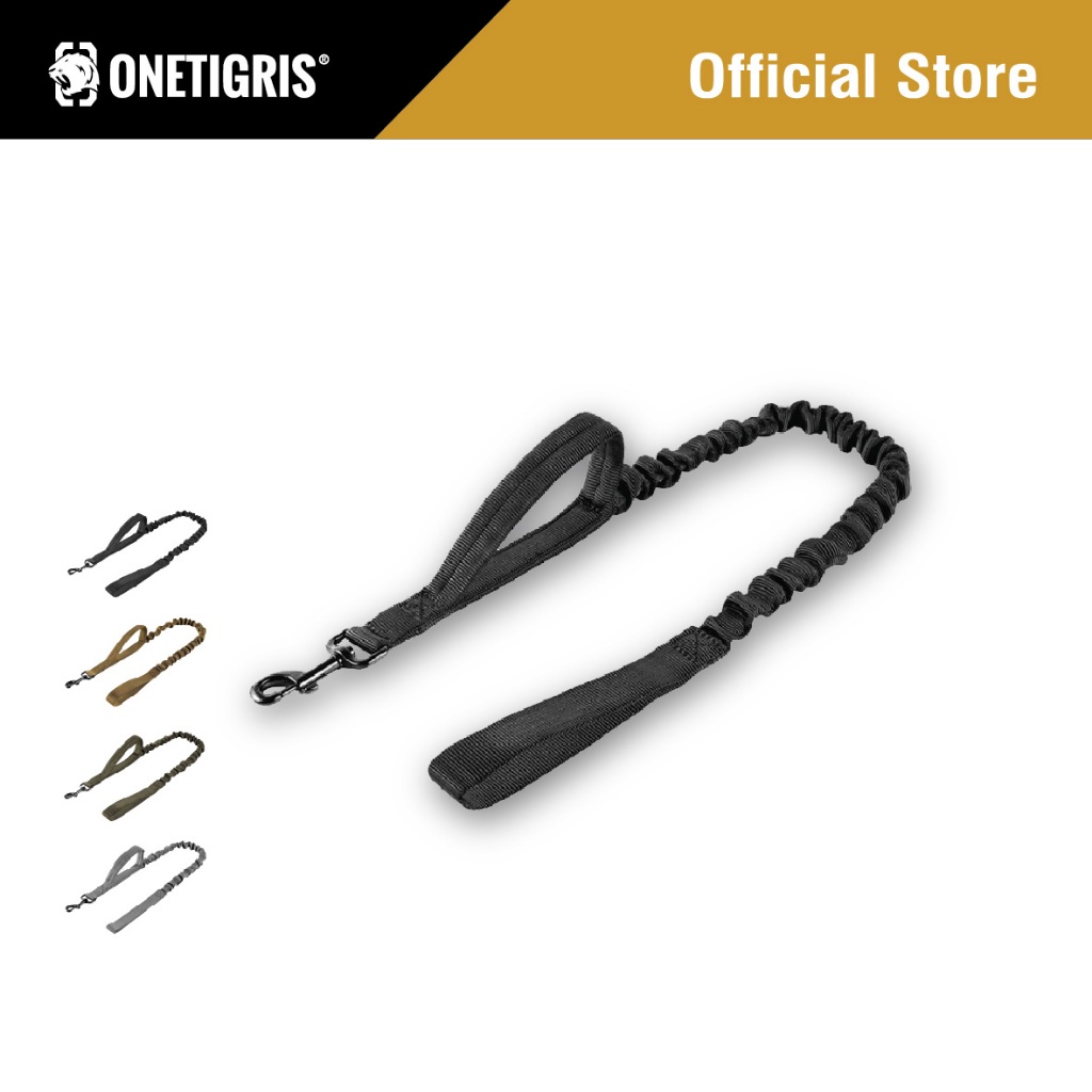 OneTigris สายจูงสุนัข Dog Leash 110 สายจูงลดแรงกระชาก สายจูงบันจี้จั้ม เชือกจูงสุนัข เชือกฝึกสุนัขK9