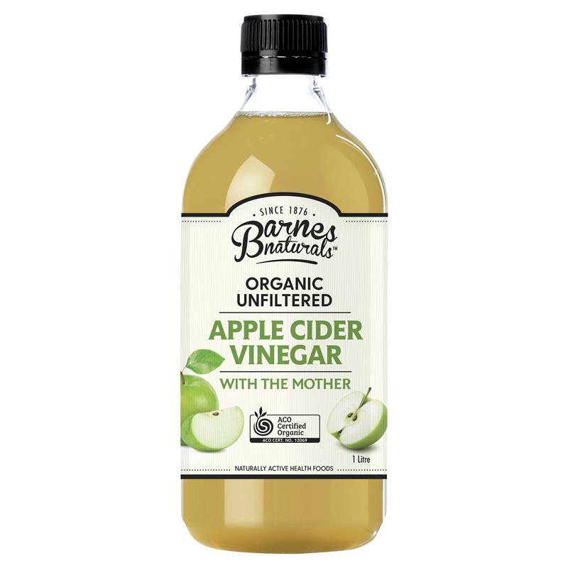 Barnes Naturals Organic Apple Cider Vinegar with the Mother 1000ml