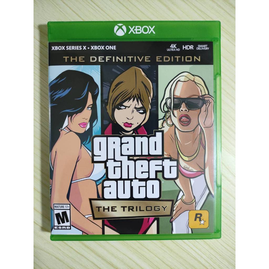 (มือ2)​ Xbox Series X / Xbox​ one​ -​ GTA Grand Theft Auto The Trilogy (us)​