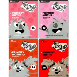 หนังสือเรียน/แบบฝึกหัดเลข 🆕️ My Pals are Here! Maths Pupil's book/Workbook (4th Edition) 🌈 1A 1B 2A 2B 3A 3B 4A 4B 📕